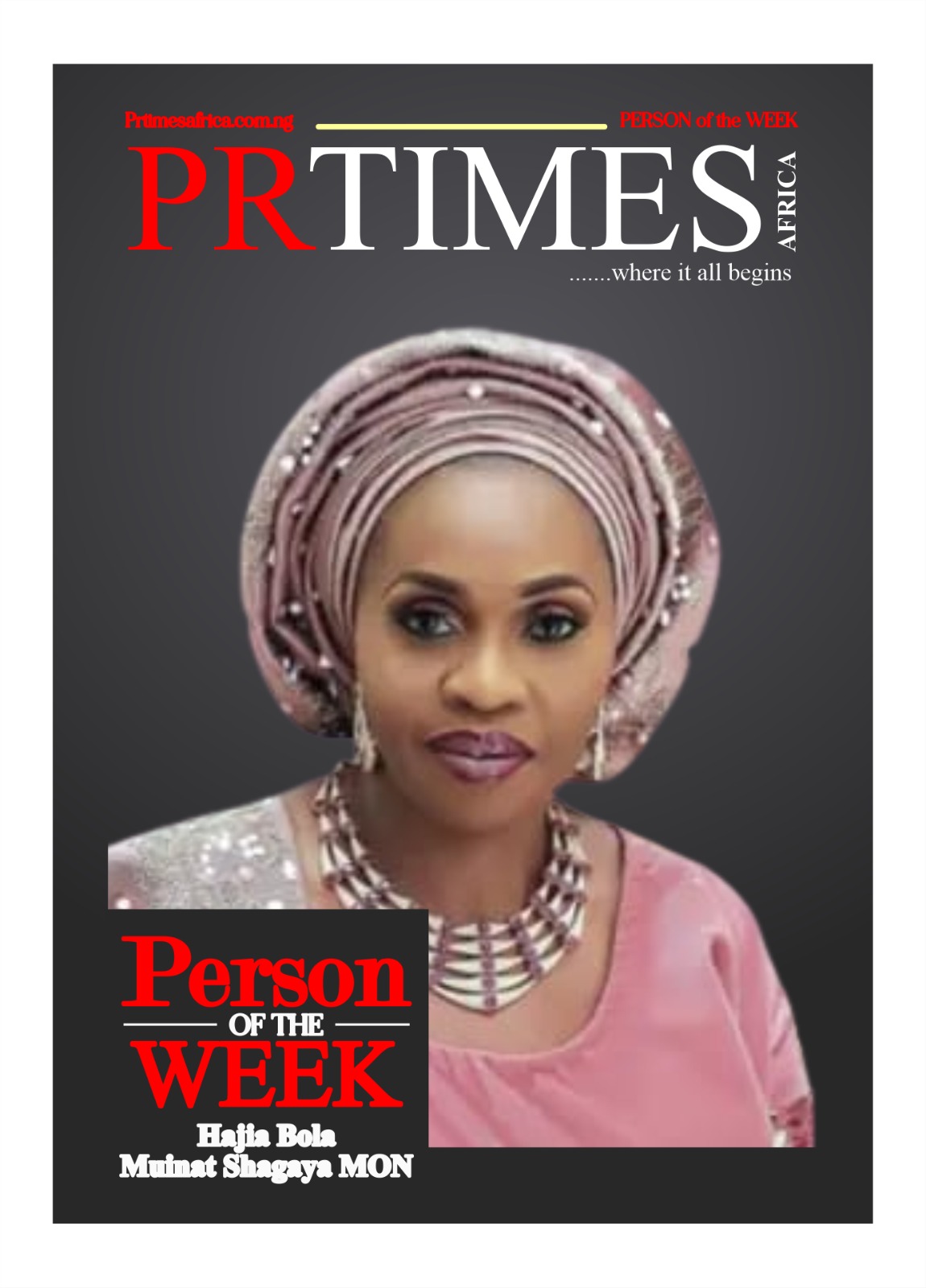 Person Of The Week – Bola Muinat Shagaya