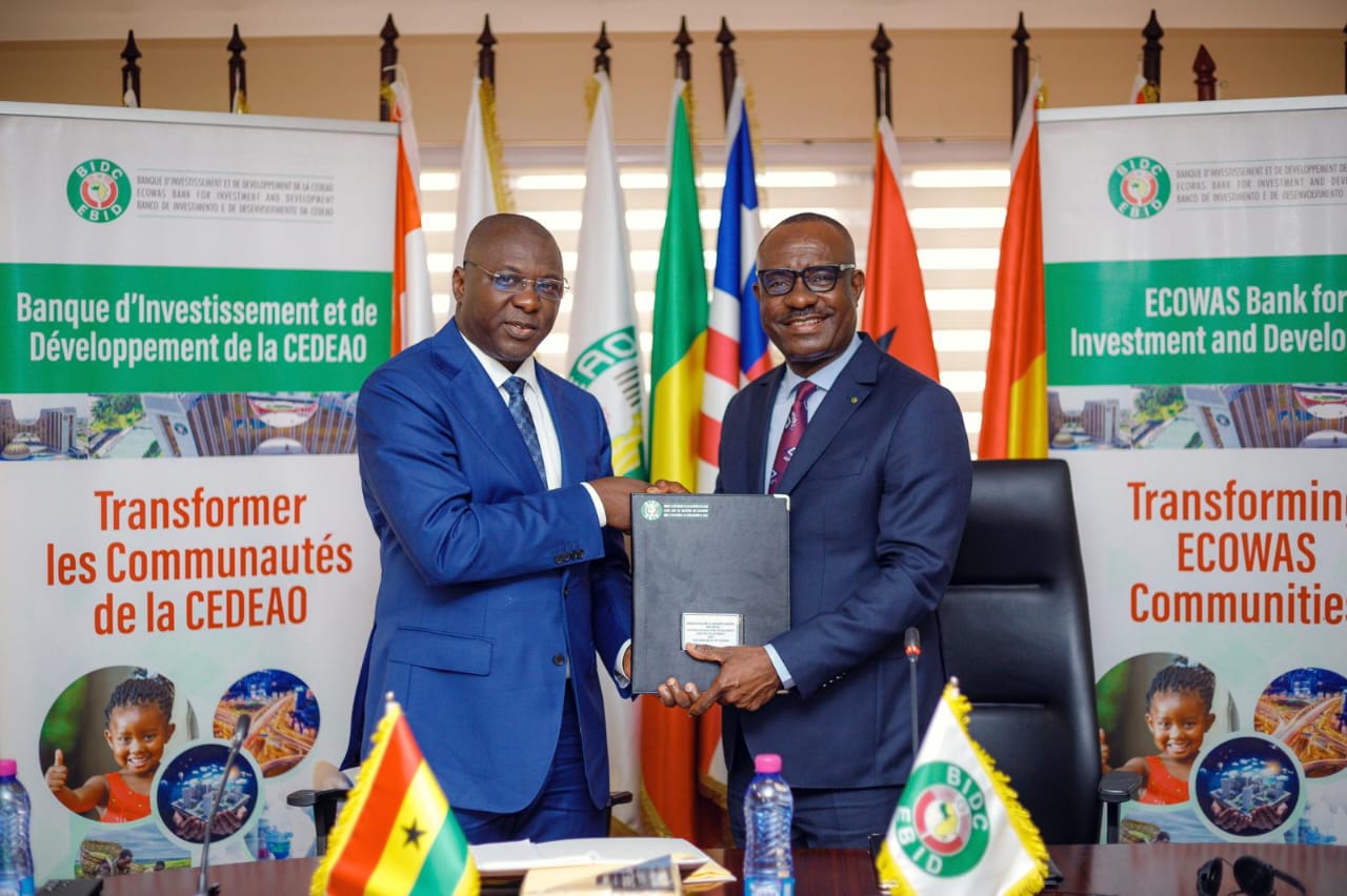 Signing of a MOU between EBID and the Republic of Ghana