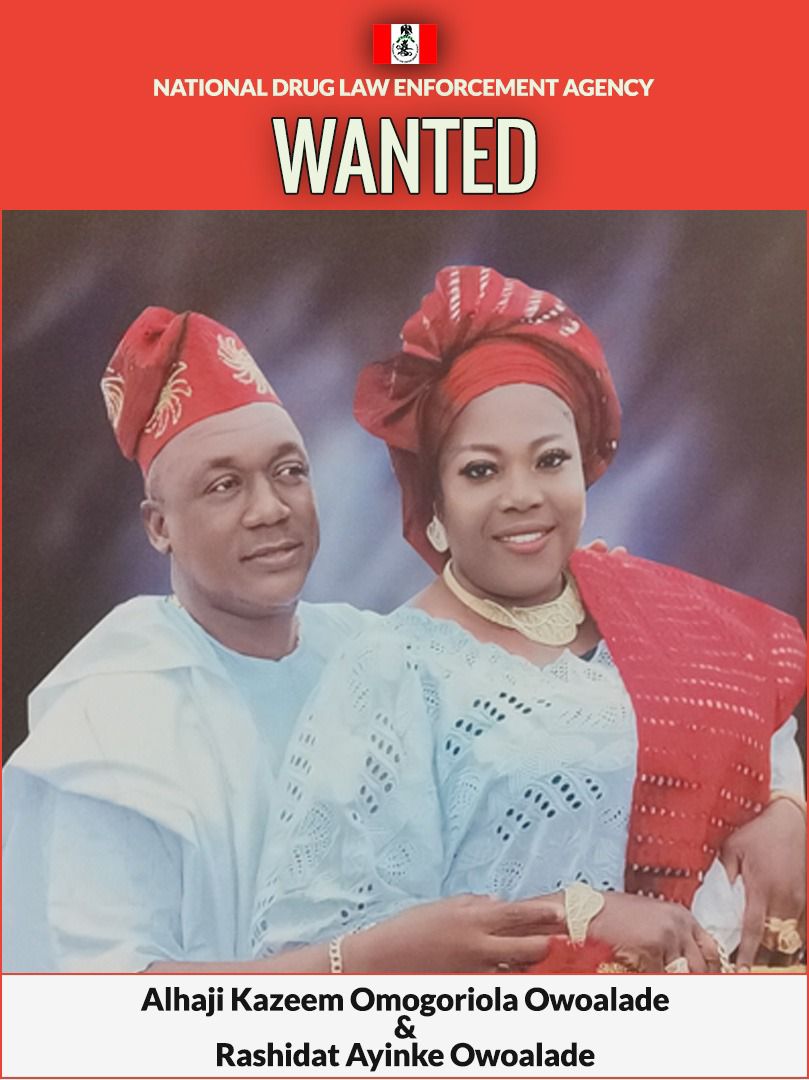 NDLEA declares couple wanted, arrests 4 cartel members over cocaine seizures