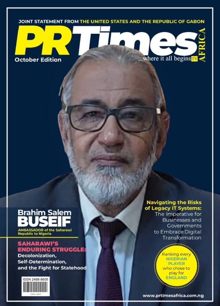 October Exclusive 2024 Edition - PR Times Africa Magazine