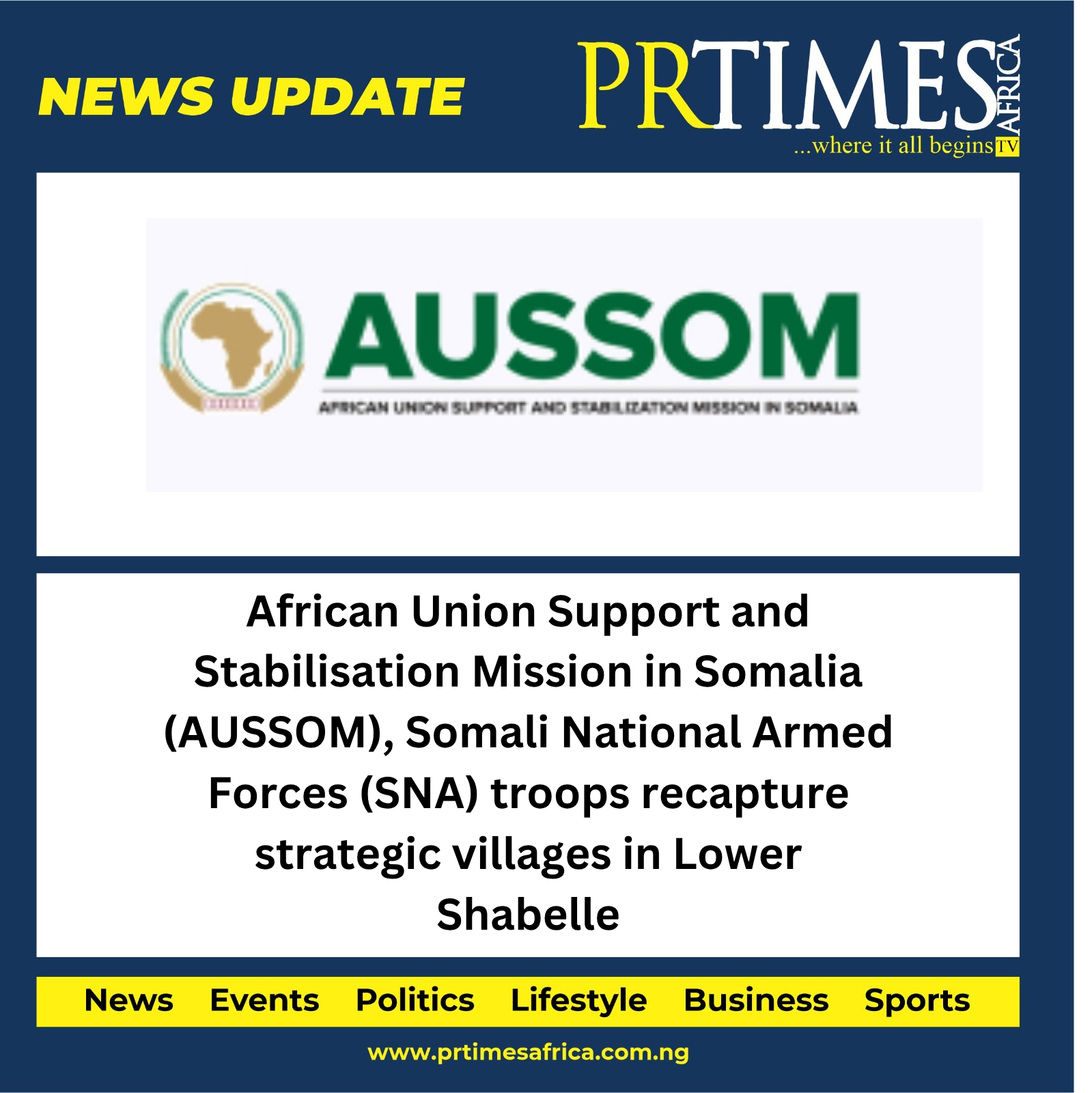 Ugandan Troops and Somali National Army Recapture Strategic Villages from Al-Shabaab.