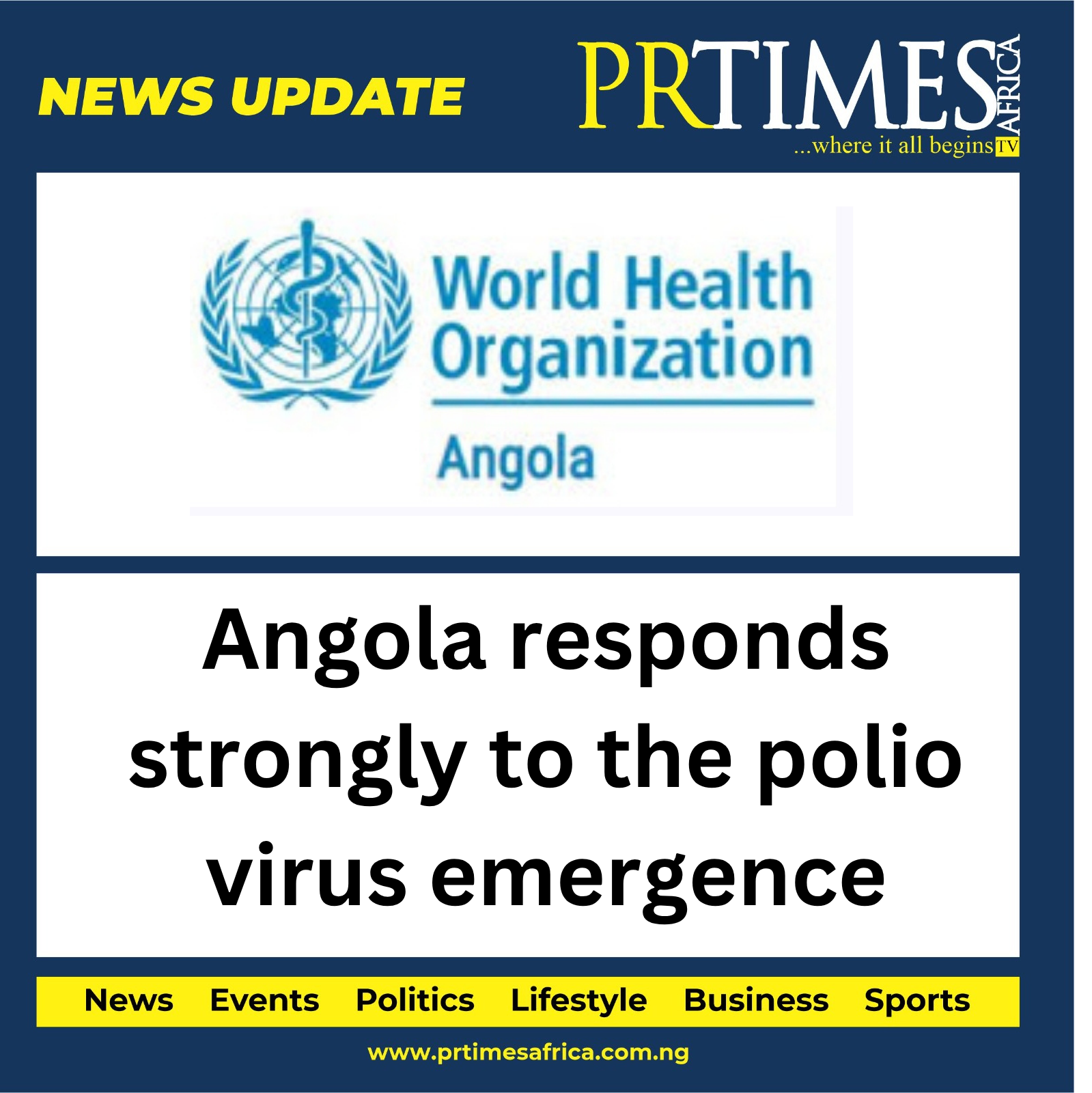Angola’s Polio Vaccination Campaign: A Step Towards Eradication.