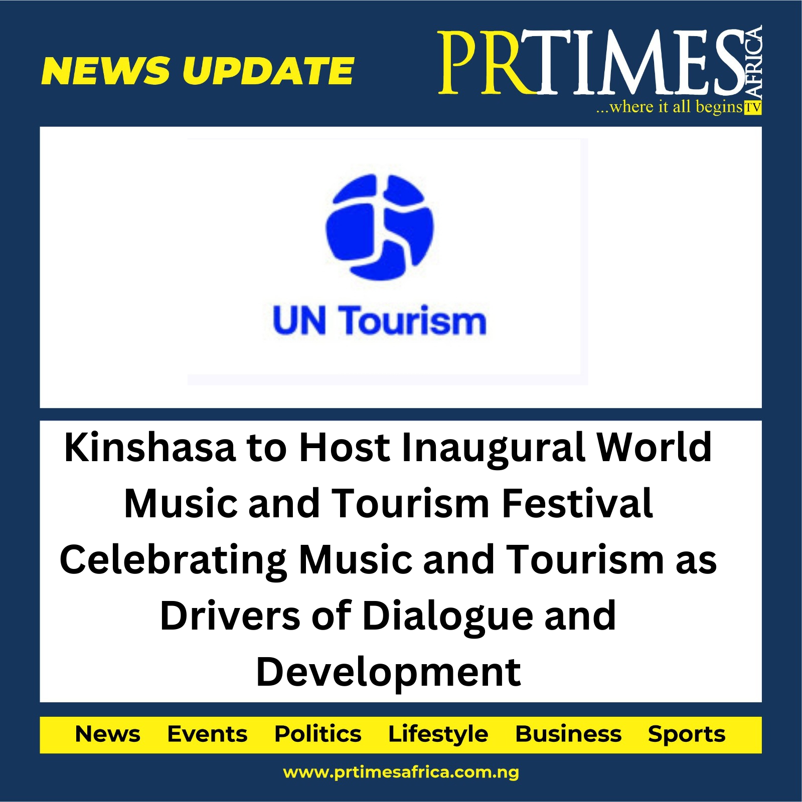 World Music and Tourism Festival: A Celebration of Culture and Development.