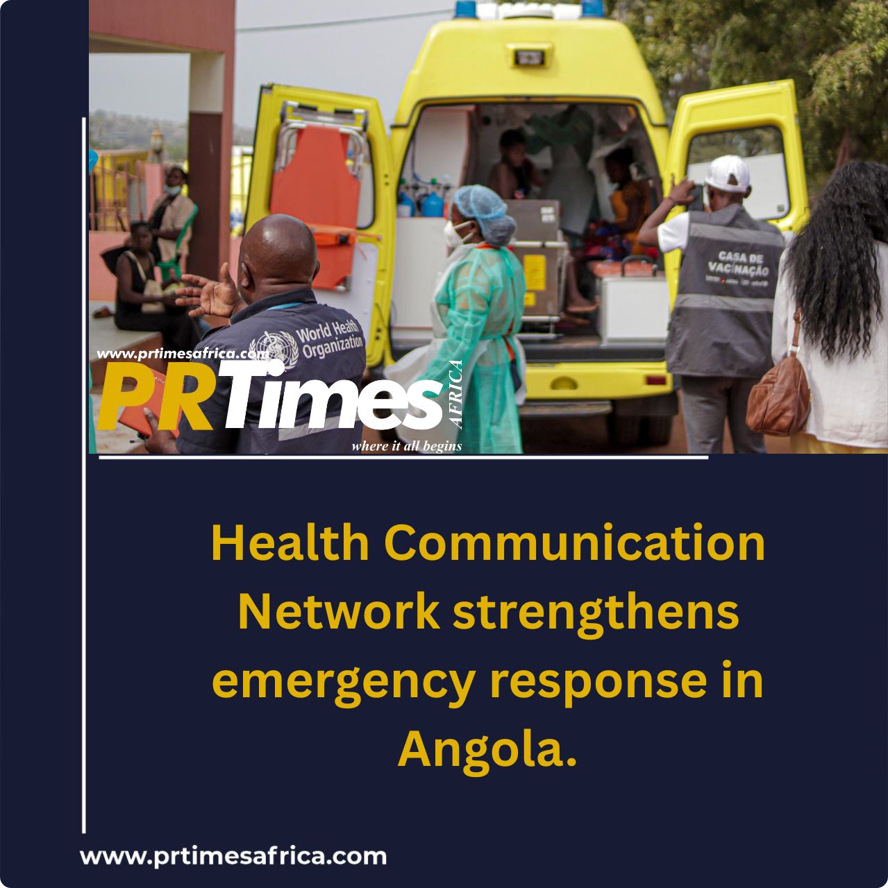 Angola Bolsters Public Health Response with National Media Training Initiative
