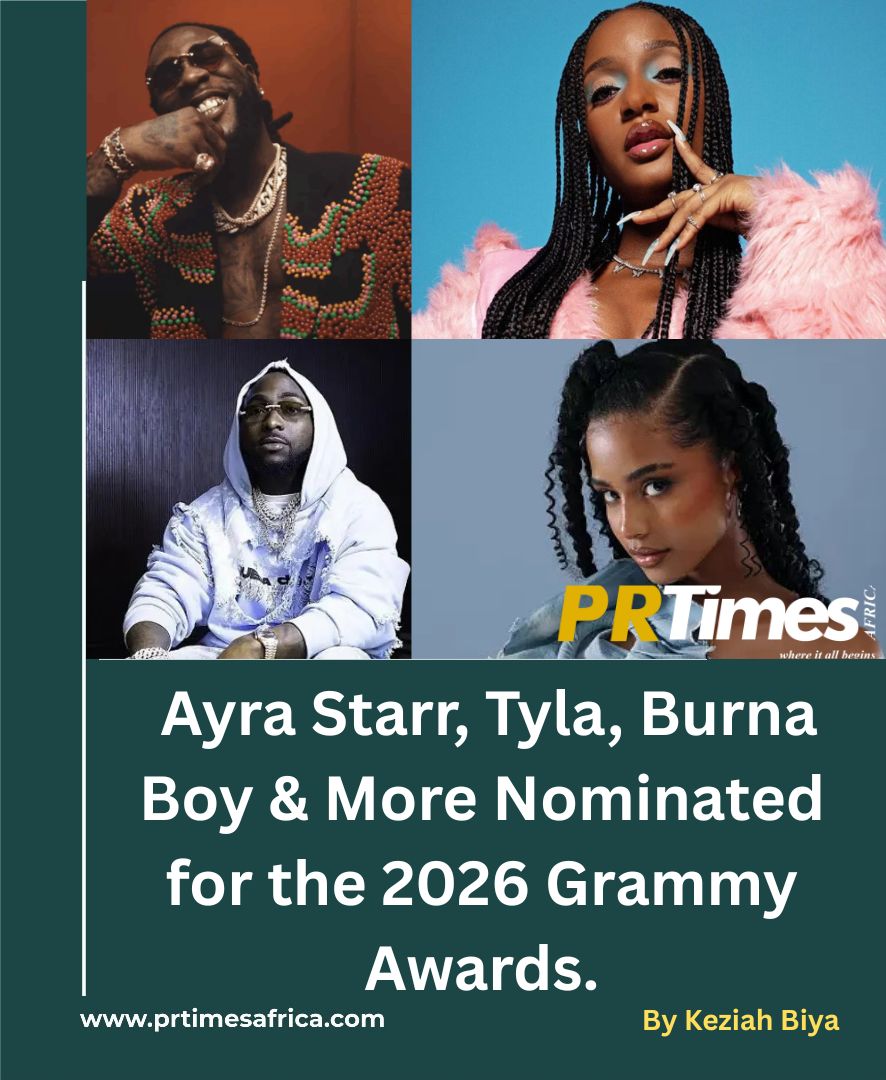 Ayra Starr, Tyla, Burna Boy & More Nominated for the 2026 Grammy Awards