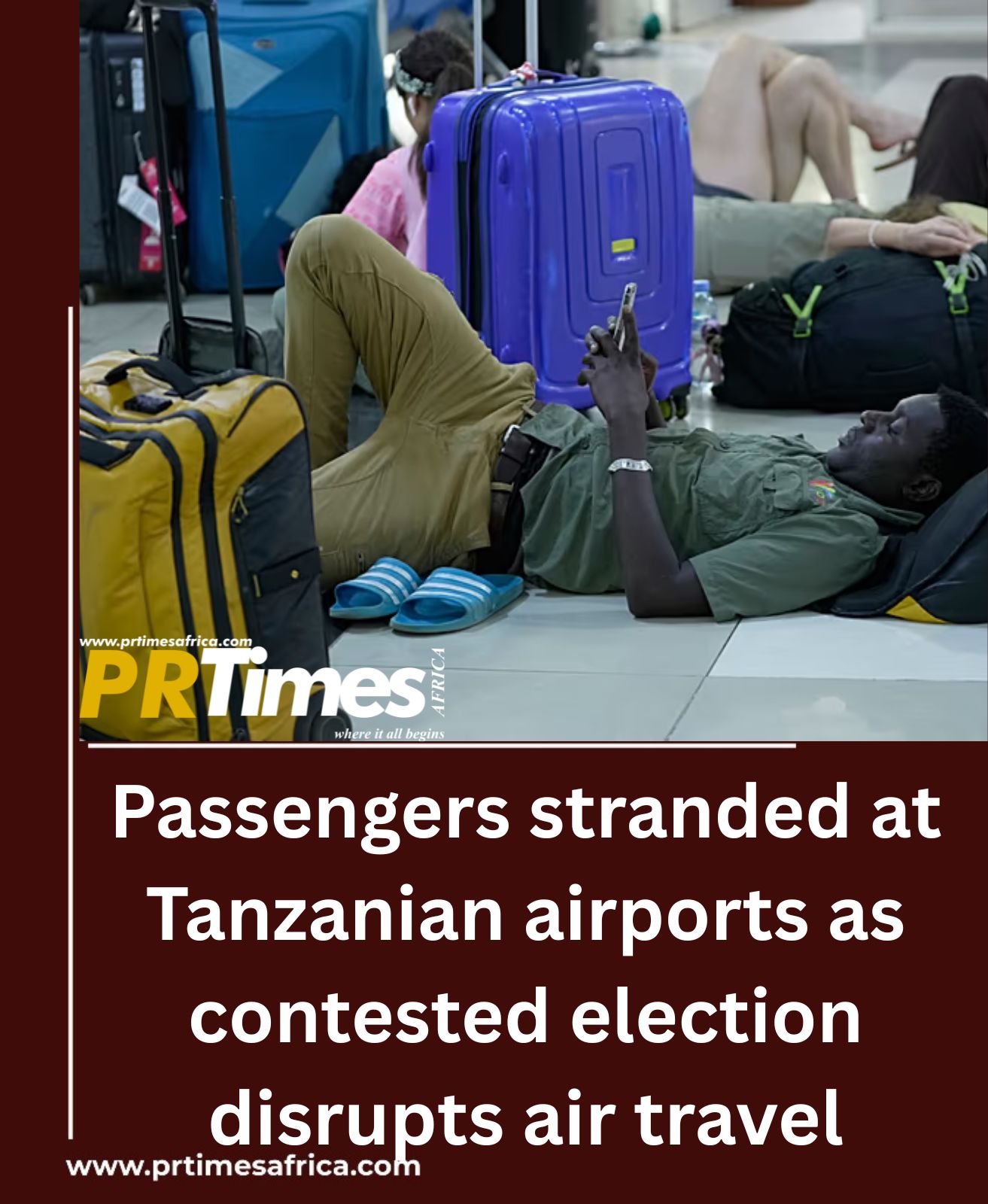 Passengers stranded at Tanzania airports as contested election disrupts air travel
