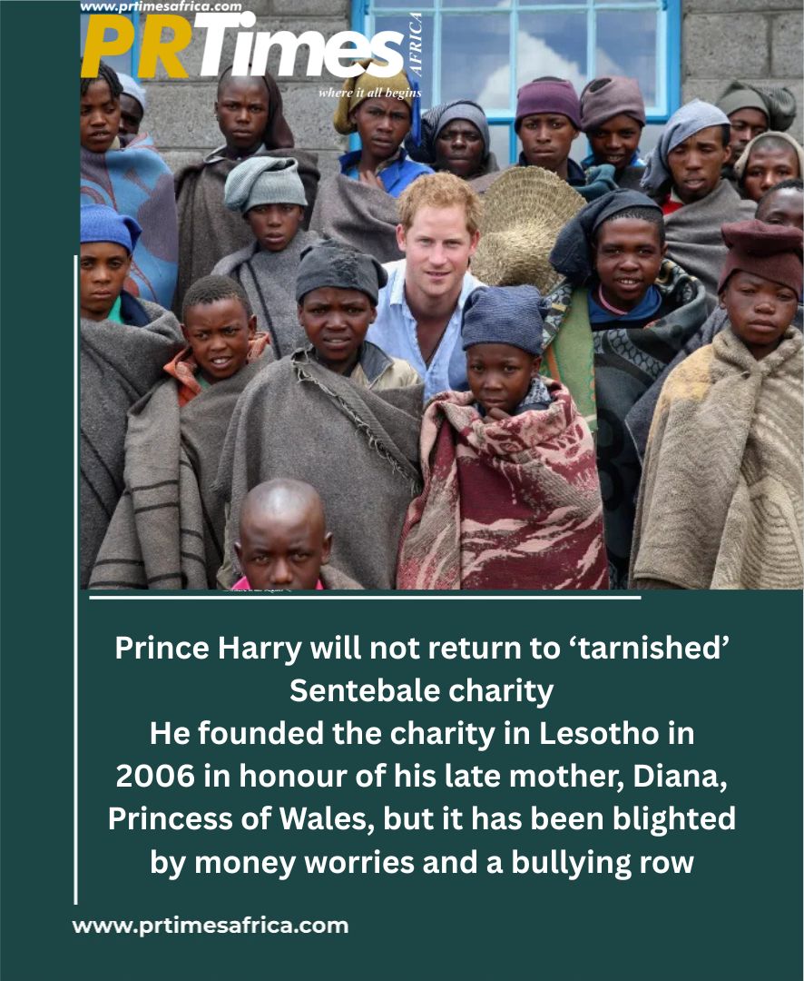 Prince Harry Permanently Severs Ties with Sentebale: No Return to ‘Tarnished’ Charity Amid Lingering Fallout from Bullying Row and Financial Woes