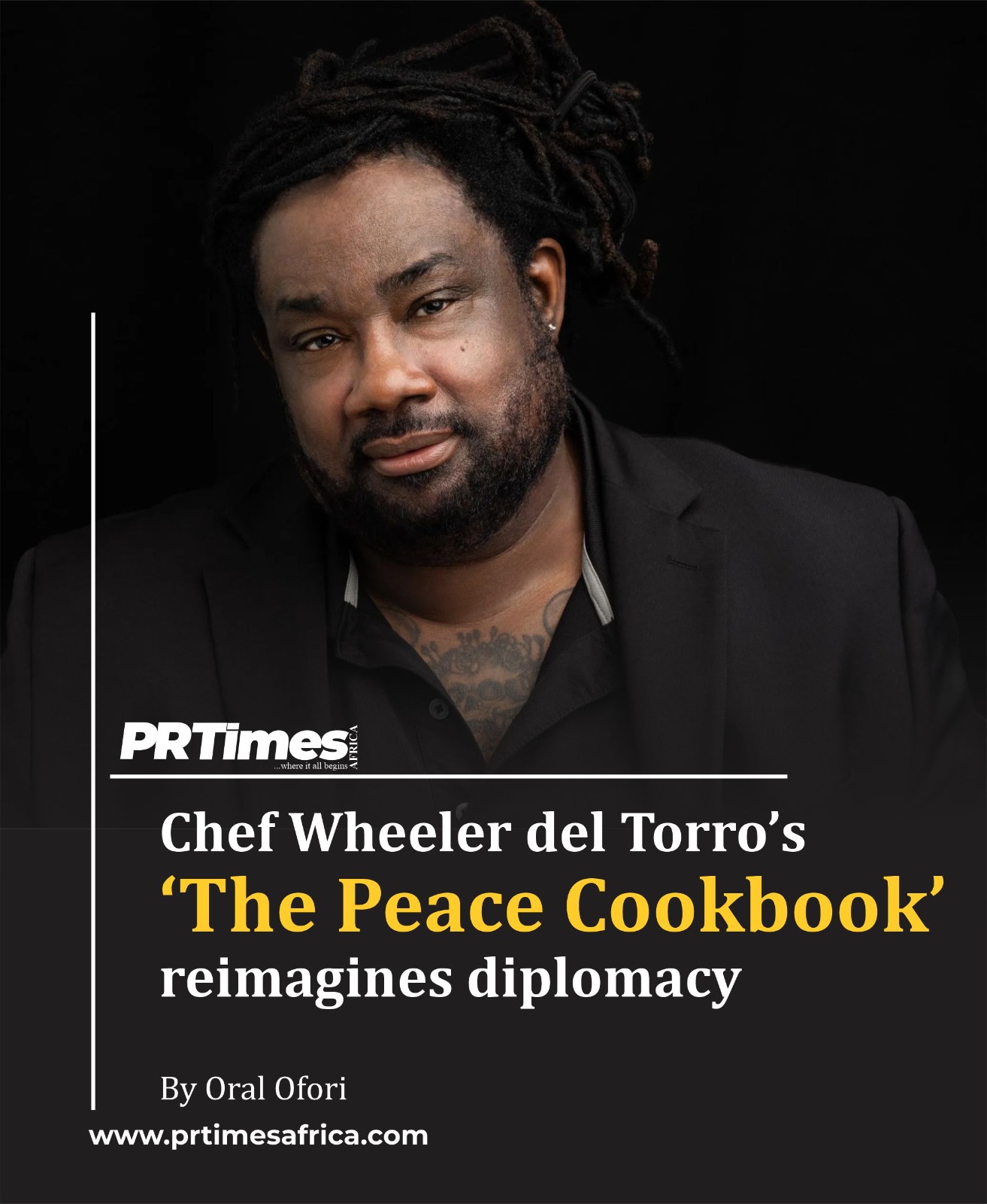 Chef Wheeler del Torro’s ‘The Peace Cookbook’ reimagines diplomacy