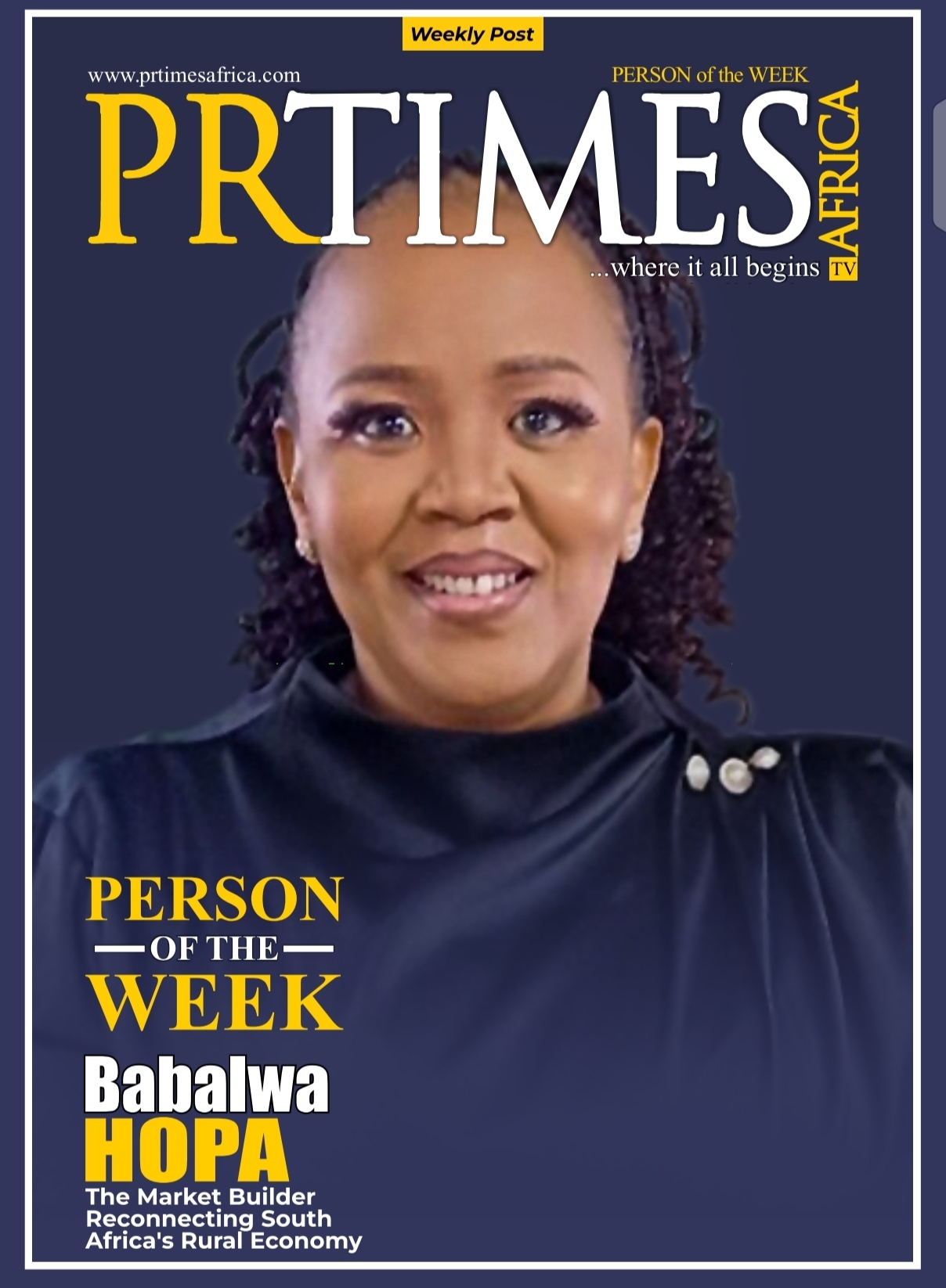 Babalwa Hopa: The Woman Connecting Africa’s Farmers to Opportunity