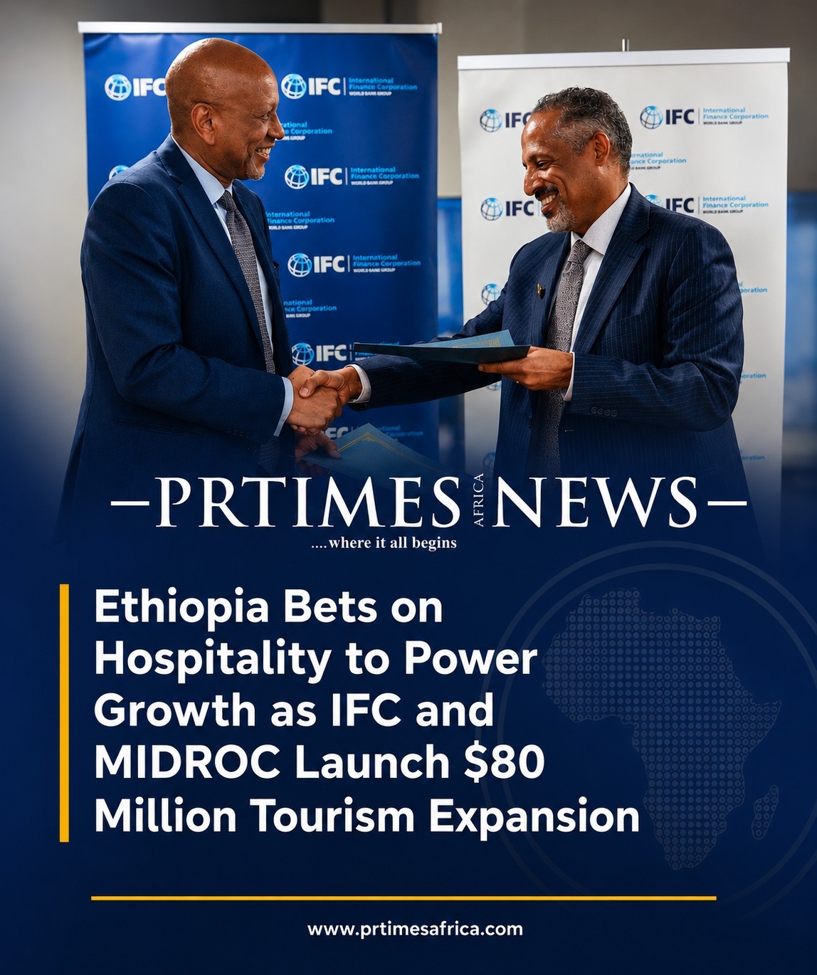 Ethiopia Bets on Hospitality to Power Growth as IFC and MIDROC Launch $80 Million Tourism Expansion Addis Ababa, Ethiopia.