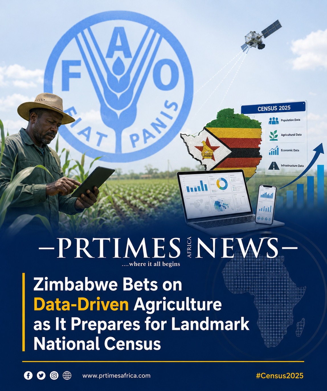 Zimbabwe Bets on Data-Driven Agriculture as It Prepares for Landmark National Census